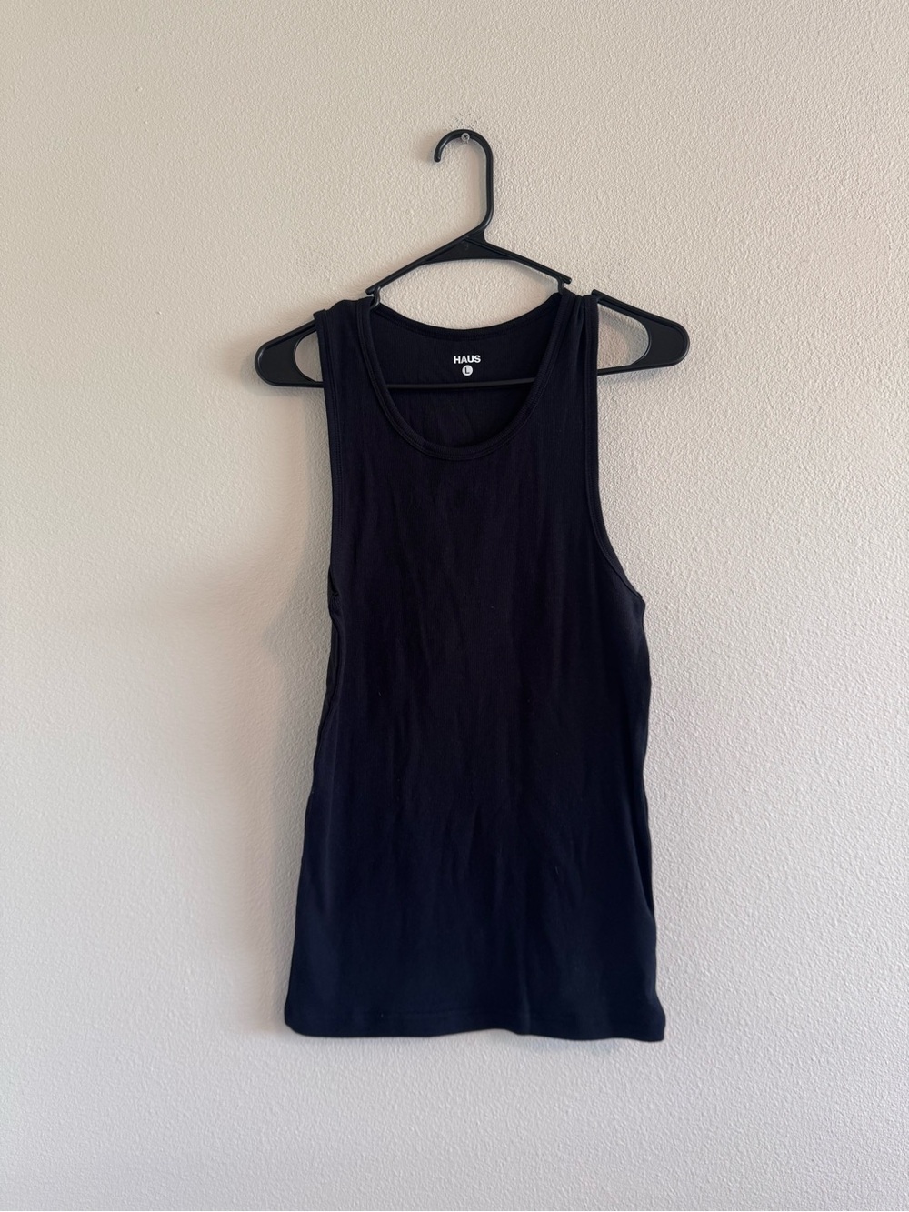 Black Sleeveless Tank Top - Slim Fit men’s Basics